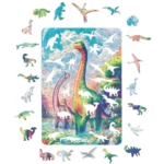 unidragon wooden puzzle jigsaw puzzle for kids woosaic dinosaurs diplodocus 02 540x