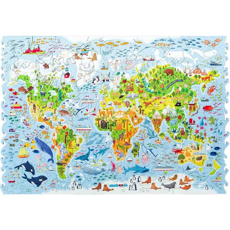 unidragon wooden puzzle jigsaw puzzle for kids world map 01 1296x